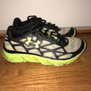 Under Armour Neon Green & Black Sneakers